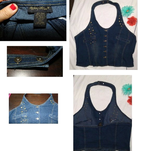 New Ashley Stewart Plus Size 24 Halter Top - Picture 6 of 10